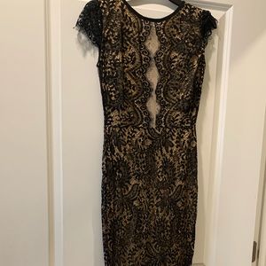 Windsor Black Lace Gown